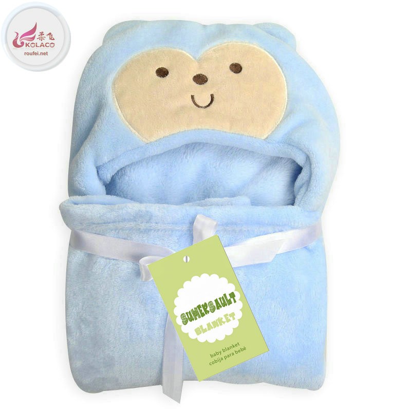 Super Soft Plush Fluffy Flannel Fleece Knee Blanket Cape new born babies blankets and shawl