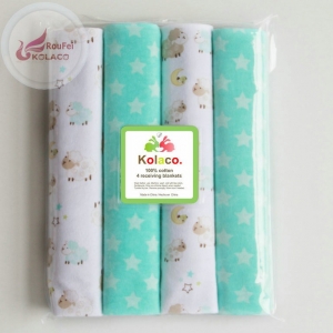 pack flannel swaddle wrap newborn infant