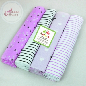 new cute designs 100 cotton flannel rece