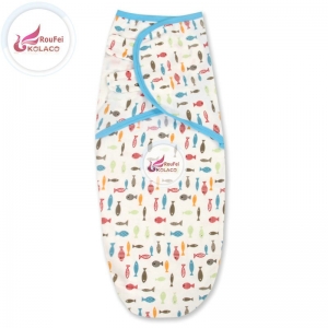 OEM supply cotton baby Swaddle printed b