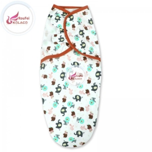 Hot selling baby swaddle wrap 100% organ