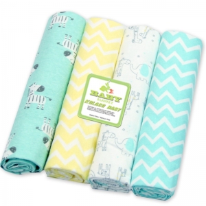 4 flannel blankets 102*76cm 4 pack cozy 