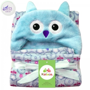 Flannel blankets Cartoon cloaks Baby cap