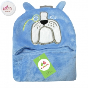 Flannel blankets Cartoon cloaks Baby cap