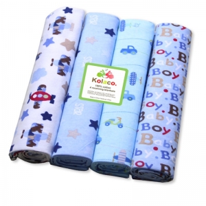 Custom Newborn Toddler 100% Cotton Minky Soft Breathable Bubble Flannel Fleece Swaddling Bedding Bab(图1)