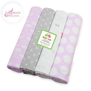 PVC pack cute prints airline swaddle bla