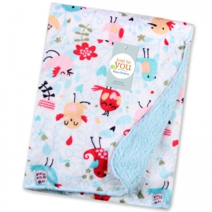 quality rabbit design baby blanket anima