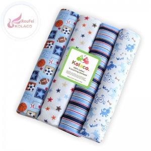 pack flannel swaddle wrap newborn infant