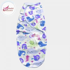 Pure cotton printed swaddle blankets ava
