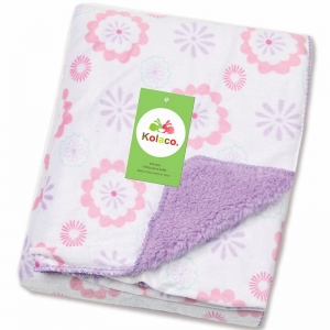 Flanno Flannel Plush Fleece Knit Swaddle