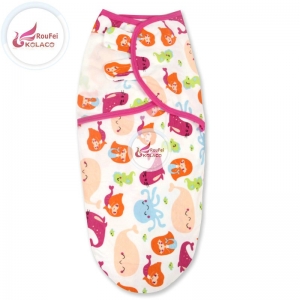 OEM supply cotton baby Swaddle printed b